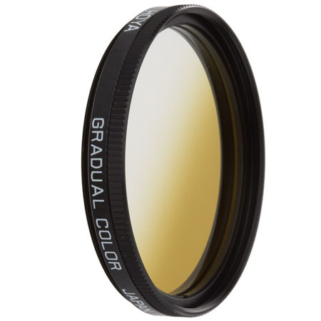 Hoya 58mm Color Graduated Filter, Yellow
