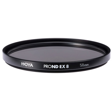Hoya 58mm PROND EX 8 Neutral Density 0.9 3-Stop Filter