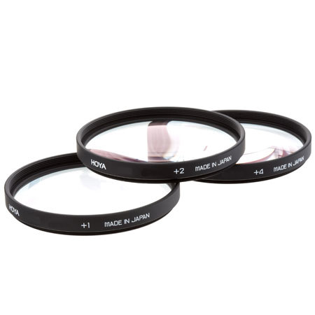 Hoya 72mm Close-Up Filter Set (+1 +2 +4) Diopters