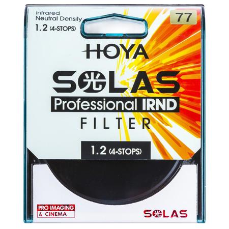 Hoya SOLAS IRND 1.2 77mm Infrared Neutral Density Filter