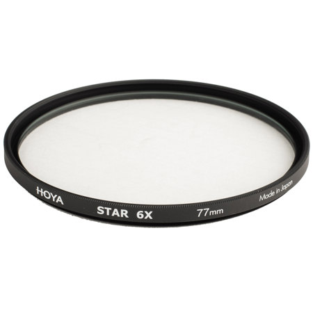 Hoya 77mm Creative Star 6X Cross Screen Glass Filter