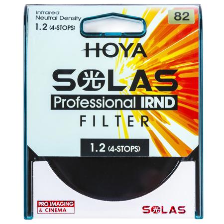 Hoya SOLAS IRND 1.2 82mm Infrared Neutral Density Filter