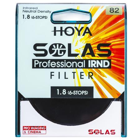 Hoya SOLAS IRND 1.8 82mm Infrared Neutral Density Filter
