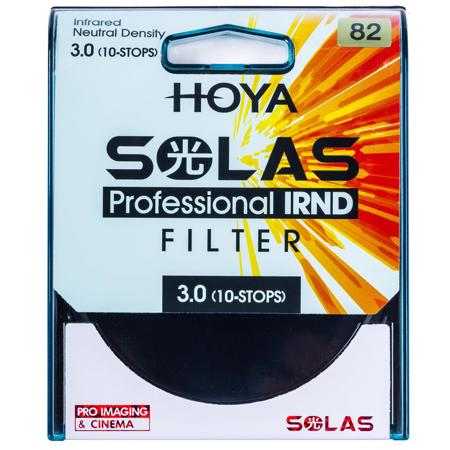 Hoya SOLAS IRND 3.0 82mm Infrared Neutral Density Filter