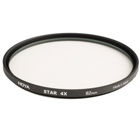 Hoya 82mm Creative Star 4X Cross Screen Glass Filter