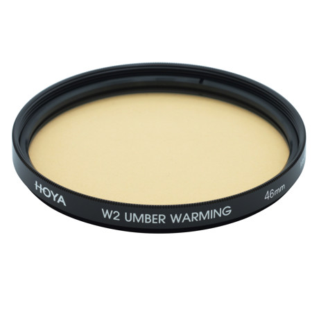 Hoya 46mm W2 Umber Warming Color Correction Multi-Coated Glass Filter
