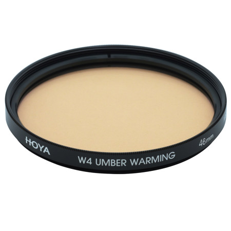 Hoya 46mm W4 Umber Warming Color Correction Multi-Coated Glass Filter