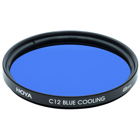 Hoya 49mm C12 Blue Cooling Color Conversion Multi-Coated Glass Filter