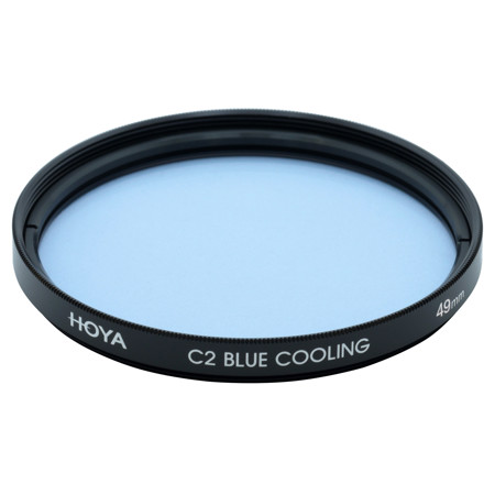 Hoya 49mm C2 Blue Cooling Color Correction Multi-Coated Glass Filter