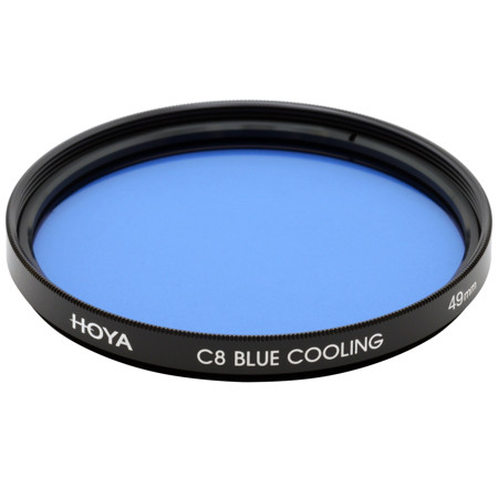Hoya 49mm C8 Blue Cooling Color Conversion Multi-Coated Glass Filter