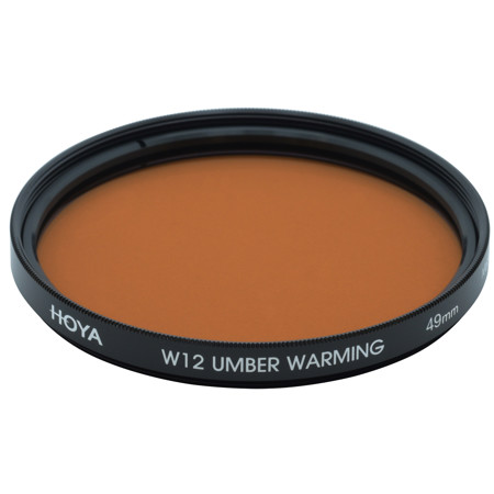 Hoya 49mm W12 Umber Warming Color Conversion Multi-Coated Glass Filter