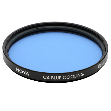 Hoya 52mm C4 Blue Cooling Color Correction Multi-Coated Glass Filter