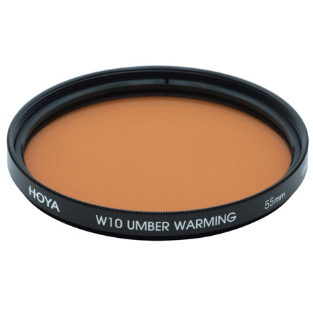 Hoya 55mm W10 Umber Warming Color Conversion Multi-Coated Glass Filter
