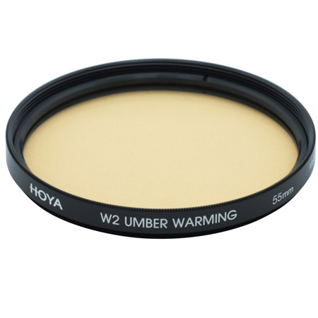 Hoya 55mm W2 Umber Warming Color Correction Multi-Coated Glass Filter