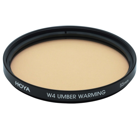 Hoya 55mm W4 Umber Warming Color Correction Multi-Coated Glass Filter