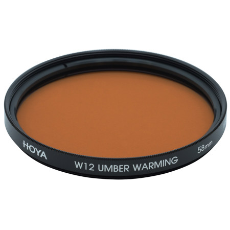 Hoya 58mm W12 Umber Warming Color Conversion Multi-Coated Glass Filter