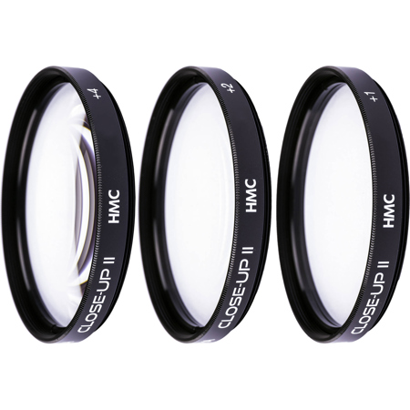 Hoya 62mm HMC Close-Up Filter Set II, Includes +1, +2 and +4 Diopter Filters