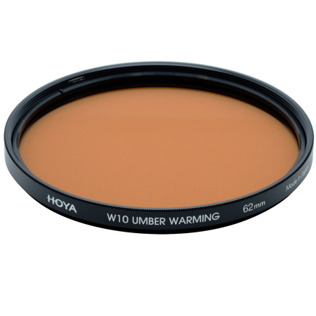 Hoya 62mm W10 Umber Warming Color Conversion Multi-Coated Glass Filter