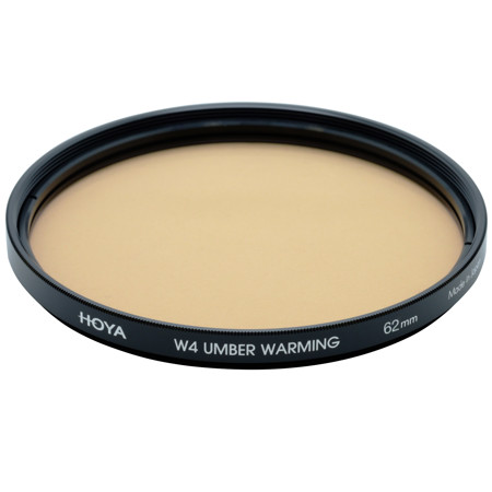 Hoya 62mm W4 Umber Warming Color Correction Multi-Coated Glass Filter