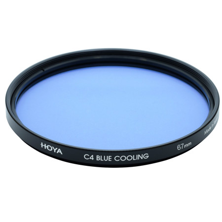 Hoya 67mm C4 Blue Cooling Color Correction Multi-Coated Glass Filter