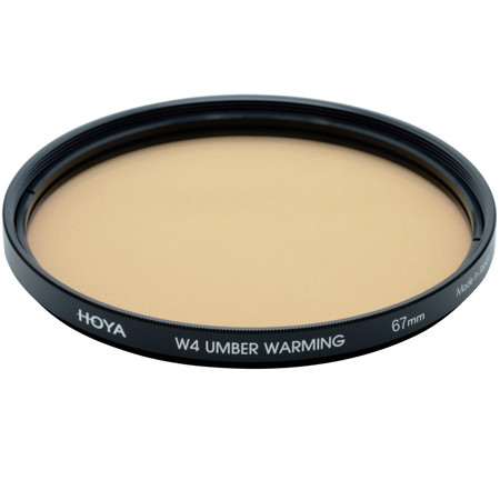 Hoya 67mm W4 Umber Warming Color Correction Multi-Coated Glass Filter