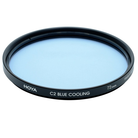 Hoya 72mm C2 Blue Cooling Color Correction Multi-Coated Glass Filter