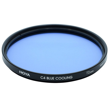 Hoya 72mm C4 Blue Cooling Color Correction Multi-Coated Glass Filter