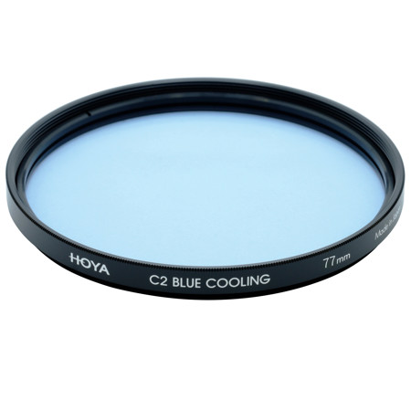 Hoya 77mm C2 Blue Cooling Color Correction Multi-Coated Glass Filter
