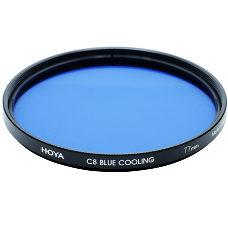 Hoya 77mm C8 Blue Cooling Color Conversion Multi-Coated Glass Filter