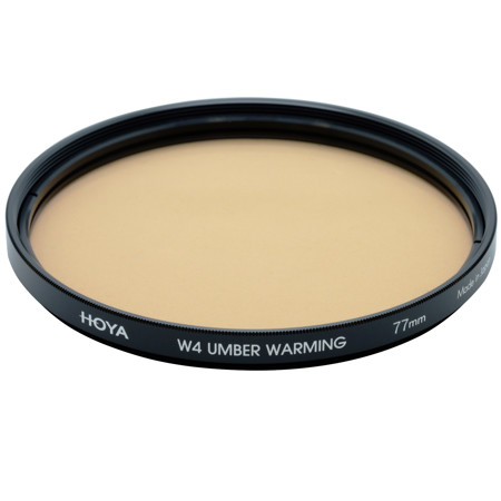 Hoya 77mm W4 Umber Warming Color Correction Multi-Coated Glass Filter