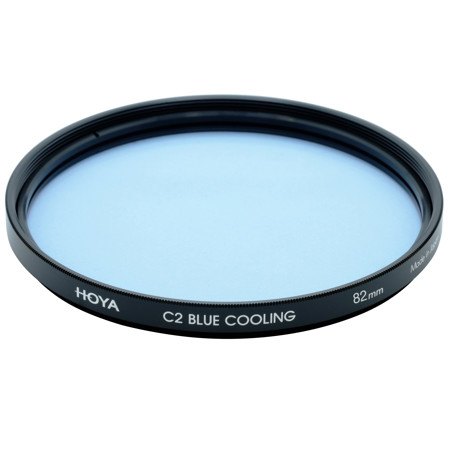Hoya 82mm C2 Blue Cooling Color Correction Multi-Coated Glass Filter