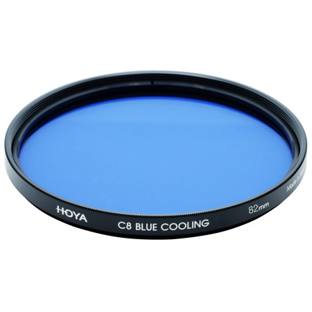 Hoya 82mm C8 Blue Cooling Color Conversion Multi-Coated Glass Filter