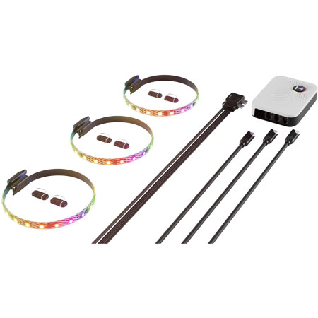 HYTE LS10 13" ARGB LED Light Strip, 3-Pack with NP50 Controller