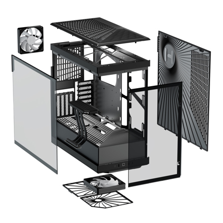 HYTE Y40 S-Tier Aesthetic Panoramic ATX Mid-Tower Gaming