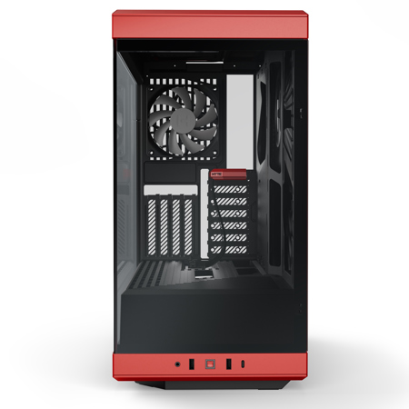 HYKE、s HYTE Y40 S-Tier Aesthetic Panoramic Tempered Glass ATX Mid-Tower