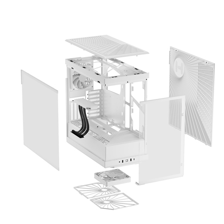 HYTE Y40 S-Tier Aesthetic Panoramic ATX Mid-Tower Computer