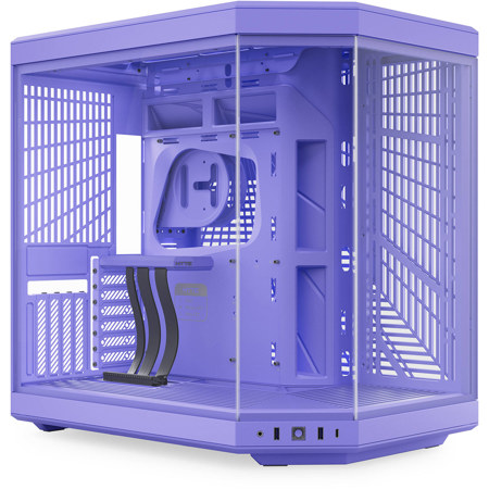 HYTE Y70 Dual Chamber Modern Aesthetic Panoramic Tempered Glass EATX Mid-Tower Gaming Computer Case