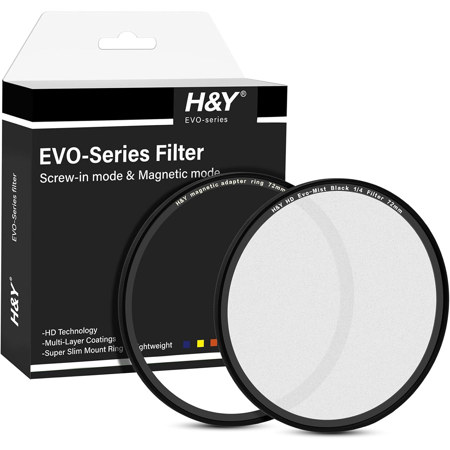 H&Y HD EVO-Series Magnetic Black Mist Filter 1/4 72mm