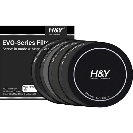 H&Y HD EVO-Series Magnetic/Screw-In IRND Filter 77mm IRND8