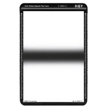 H&Y 100x150mm HD MRC Center GND 1.2 Filter (4-Stops), Magnetic Filter Frame