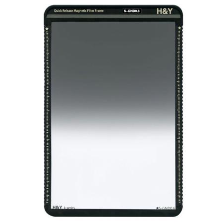 H&Y 100x150mm Soft GND 0.6 Filter (2-Stops), Quick Release Magnetic Filter Frame