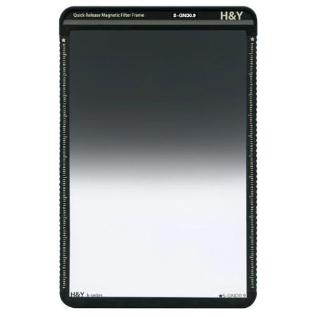 H&Y 100x150mm Soft GND 0.9 Filter (3-Stops), Quick Release Magnetic Filter Frame