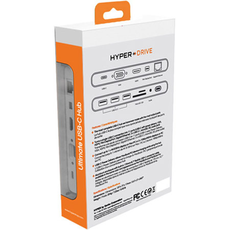 HYPER HyperDrive Ultimate 11-in-1 USB-C Hub, Space Gray