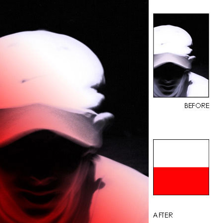 Hoya 49mm Half-Color Red Special Effects Filter