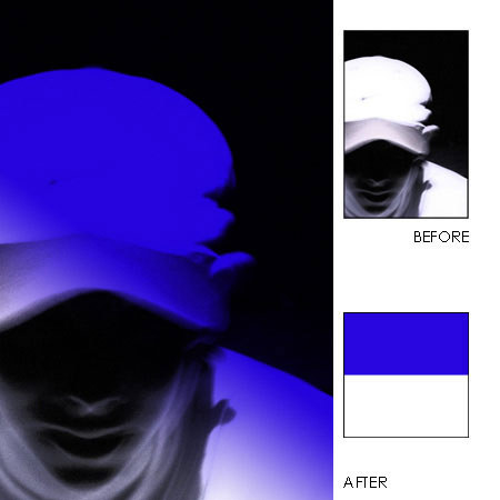 Hoya 52mm Half-Color Blue Special Effects Filter