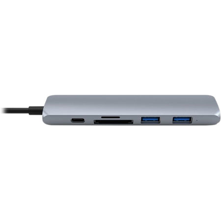 Hyper HyperDrive BAR 6-In-1 USB-C Hub for iPad Pro, MacBook Pro/Air, Space Gray