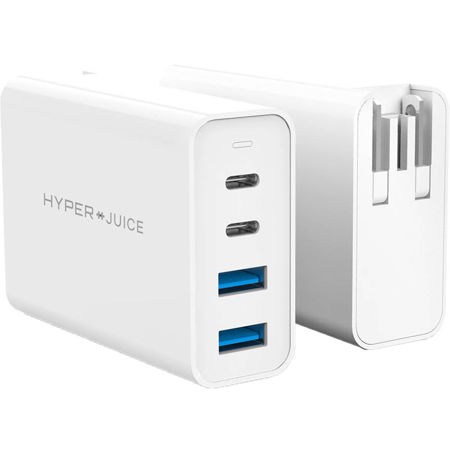 Hyper HyperJuice GaN 100W 2x USB-C and 2x USB-A Charger