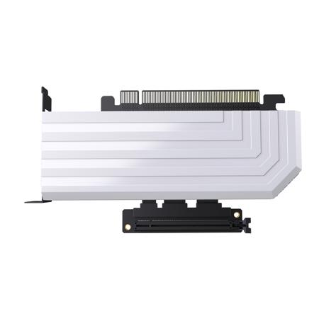 HYTE PCIE40 Luxury PCIe Gen 4.0 Riser Card Cable, White