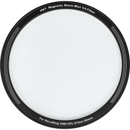 H&Y Black Mist Magnetic Clip-On Filter for RevoRing 67-82mm VND & CPL 1/4