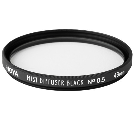 Hoya 49mm Mist Diffuser Black No. 0.5 Glass Filter